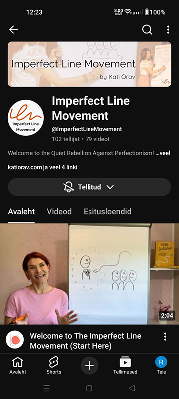 Imperfect Line Movement Youtube Channel